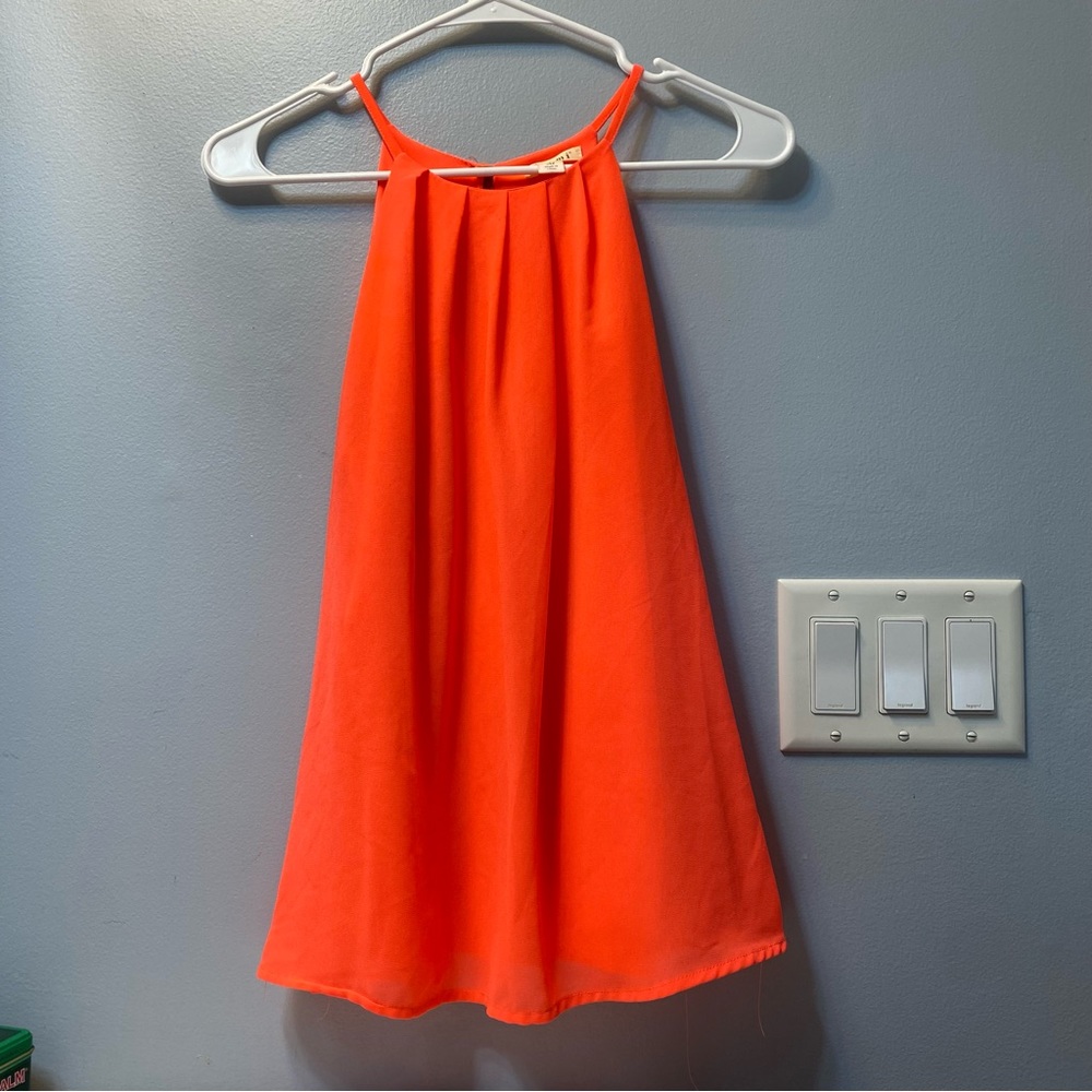 Miami Neon Orange Top Size Women’s Medium
